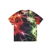 GALLERY DEPT. T Shirt Black With Multicolour Abstract Spark Graphic Print
