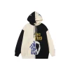 Gallery Dept. Retouche Two Faced Hoodie Black And Off White