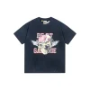 GALLERY DEPT. Tokyo Souvenir Brand Monogram With Skull Design T Shirt Light Black