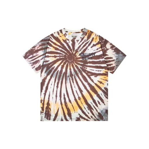 GALLERY DEPT. Tokyo Souvenir Classic Tie Dye Pattern Brown