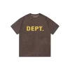 GALLERY DEPT. Dept Monogram T Shirt Deep Brown