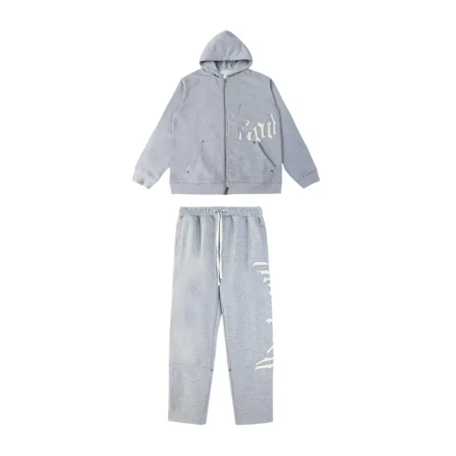 Fear Of God ESSENTIALS Tracksuit Set White With White Logo