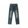ESSENTIALS FEAR OF GOD Jeans Pant Washed Denim Blue Gray