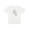 Givenchy White T-Shirt With 4G Braid Print