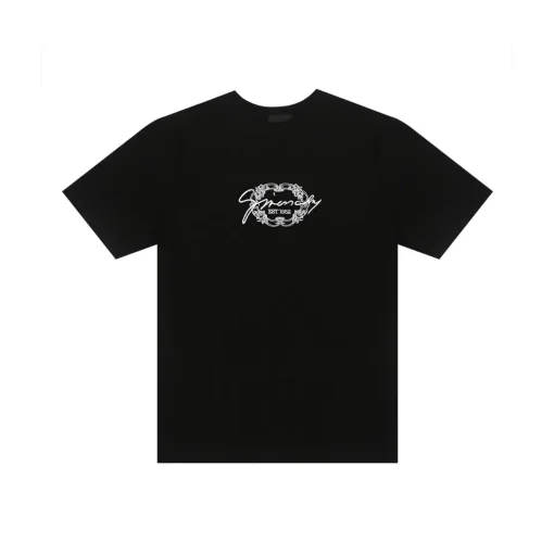 Givenchy Black T-Shirt With Monogram