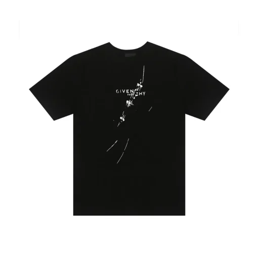 Givenchy Black T-Shirt With Design