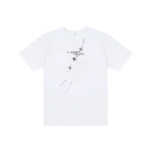 Givenchy White T-Shirt With Design