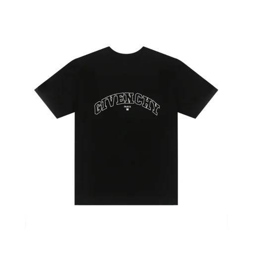Givenchy T Shirt Black Logo Design