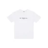 Givenchy T Shirt White With Paris Text Logo Embosed