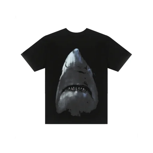 Givenchy T Shirt Black With Shark Head Print