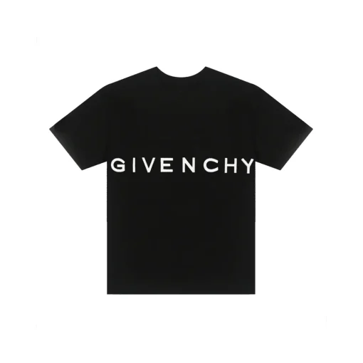 Givenchy T Shirt Black With Monogram Design