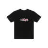 Givenchy T Shirt Black With Monogram Blazing Effect