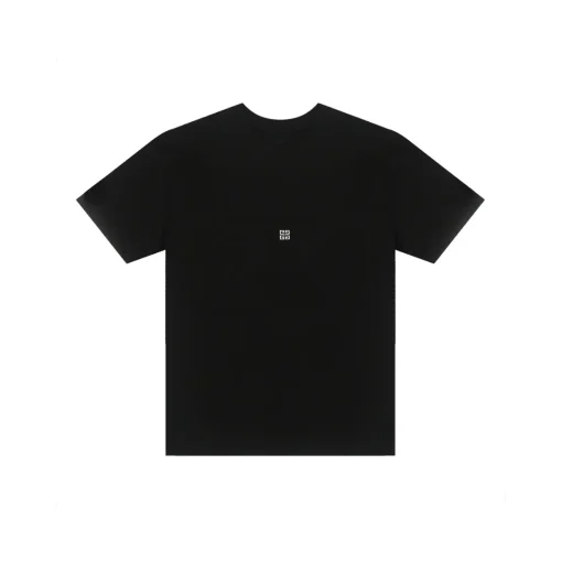 Givenchy T Shirt Black With Logo Monogram