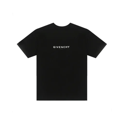 Givenchy T Shirt Black With Logo