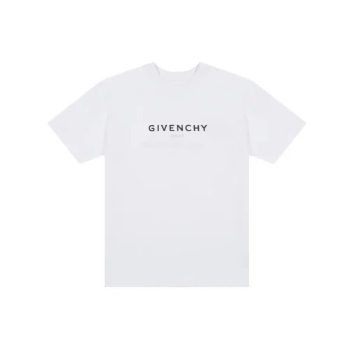 Givenchy T Shirt White With Logo
