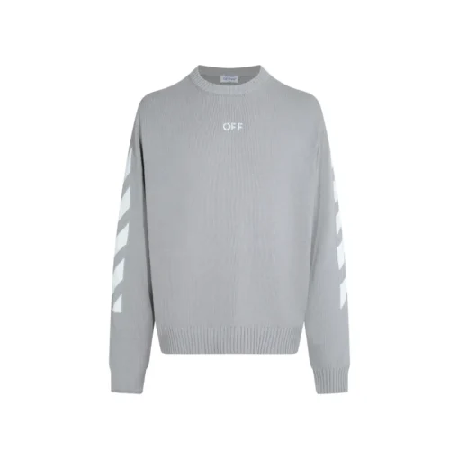 Off-White Sweatshirt Gray