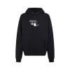 Off-White Hoodie Black With Cartoon Design