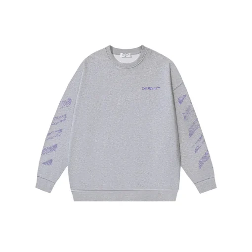 Off-White Sweatshirt Light Gray