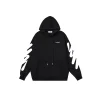 Off-White Hoodie Black With White Design