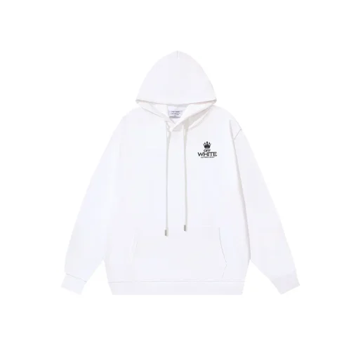 Off-White Hoodie White With Logo