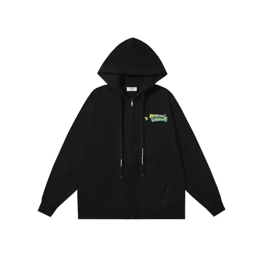 Off-White Hoodie Black M1