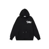 Off-White Black Hoodie Logo Print