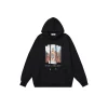 Off-White Black Hoodie With Graphic Design