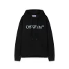 Off-White Hoodie All Black With TM Logo