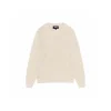Stussy Crew Neck Sweater Cream Knitwear