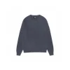 Stussy Crew Neck Sweater Charcoal Black Knitwear