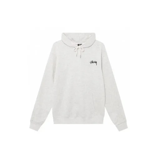 Stussy Hoodie White With Logo M1