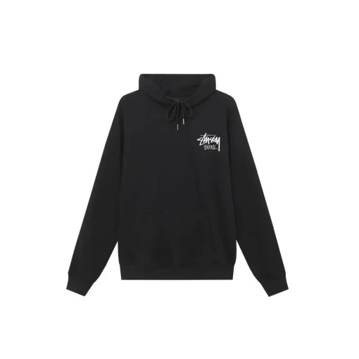 Stussy Hoodie Black With Logo