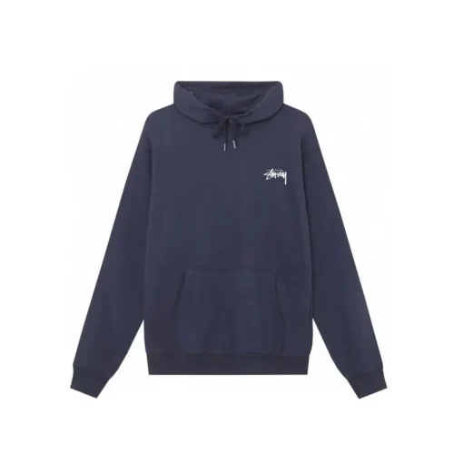 Stussy OL Drop Text Logo Hoodie Light Black