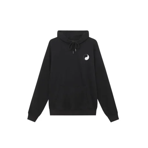 Stussy x Our Legacy OL Drop Shadow Dyed Hoodie Knight Black