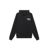 Stussy Black Hoodie With White Logo