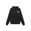 Stussy Relax Hoodie Black Printed Graphic On The Chest