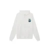 Stussy 8 Ball Logo Cotton Hoodie White