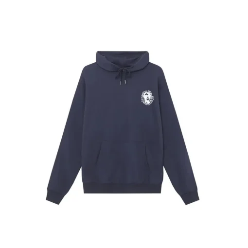 Stussy x Our Legacy Work Shop Buana Wool Hoodie Navy Blue