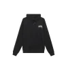 Stussy Basic Multicolour Logo Cotton Hoodie Black