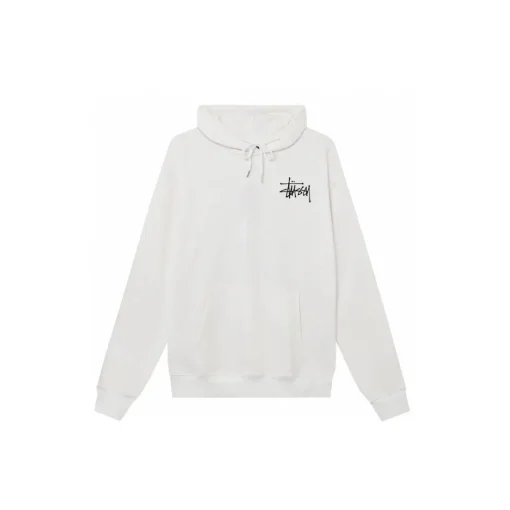 Stussy Basic Hoodie White