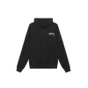 Stussy Basic Hoodie Black With White Logo