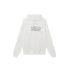 Stussy Monogram Printed Hoodie White