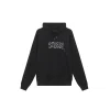 Stussy Monogram Printed Hoodie Black