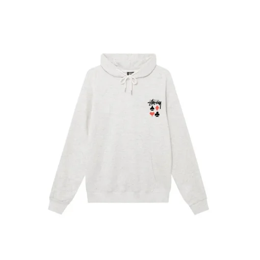 Stussy Basic Full Deck 2 Hoodie White