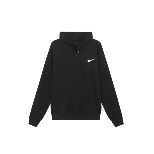 Stussy Sport Nike Logo Printed Hoodie Black