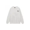 Stussy Logo Monogram Sweater Off White