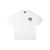 Stussy T Shirt White With Logo M1