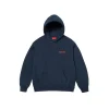 Supreme Anarchy Hooded Hoodie Navy Blue