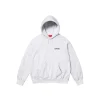 Supreme Anarchy Hooded Hoodie White