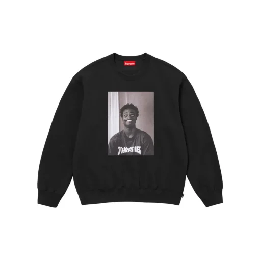 Supreme Thrasher Harold Crewneck Sweatshirt Black